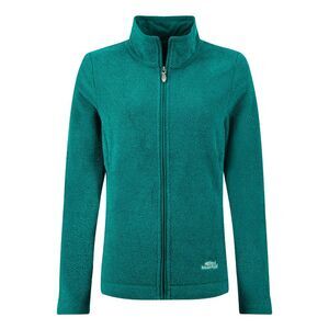 Weird Fish Womens/Ladies Cheryl Textured Full Zip Fleece Jacket / Peacock Blue